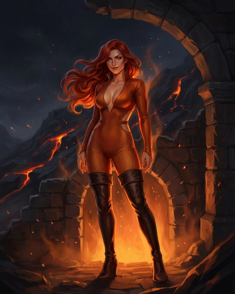 The Flame Witch